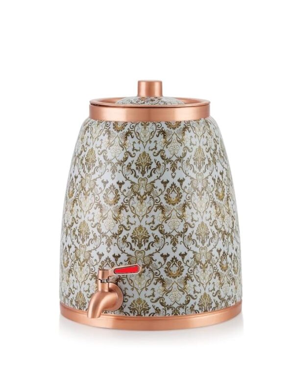 Decorative India 8 Liter Designer Copper Dispenser