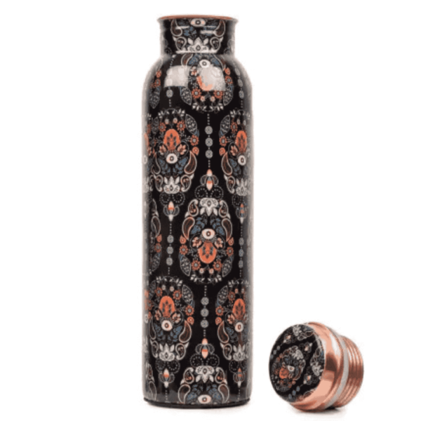 Premium Black Copper Water Bottle 1 Liter