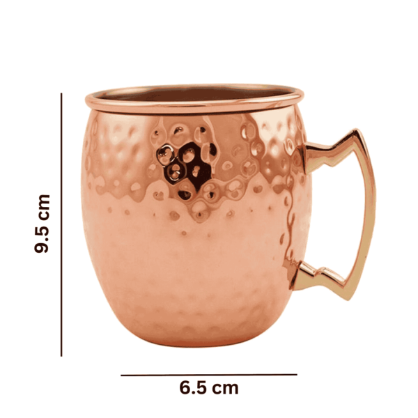 Pure Copper Hammer Mule Mug With Gifting