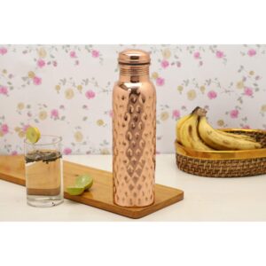 Customized Hammer Design Copper Bottle 1000 ML