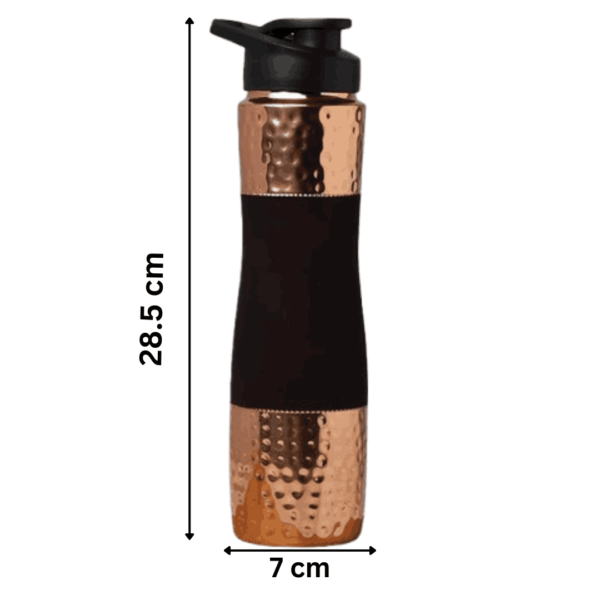 Pure Copper Water Bottle With Sipper 1 L