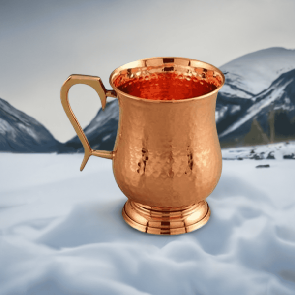 Pure Copper Hammered Moscow Mule Mug 400 ML