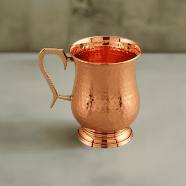 Pure Copper Hammered Moscow Mule Mug 400 ML