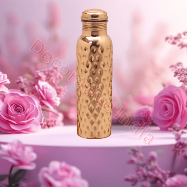 Customized Hammer Design Copper Bottle 1000 ML