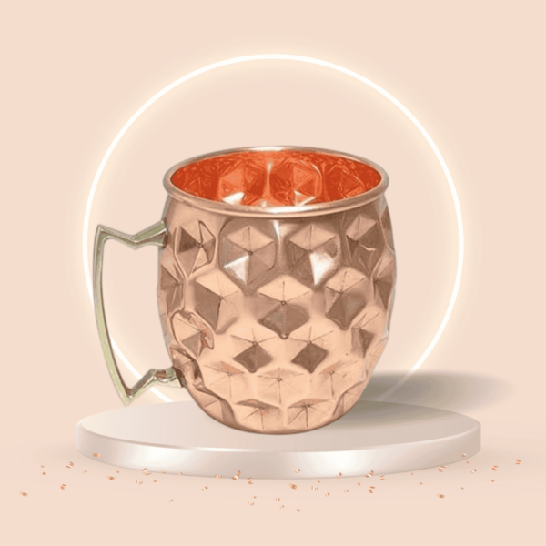 Latest Design Pure Copper Water Drinking Mug