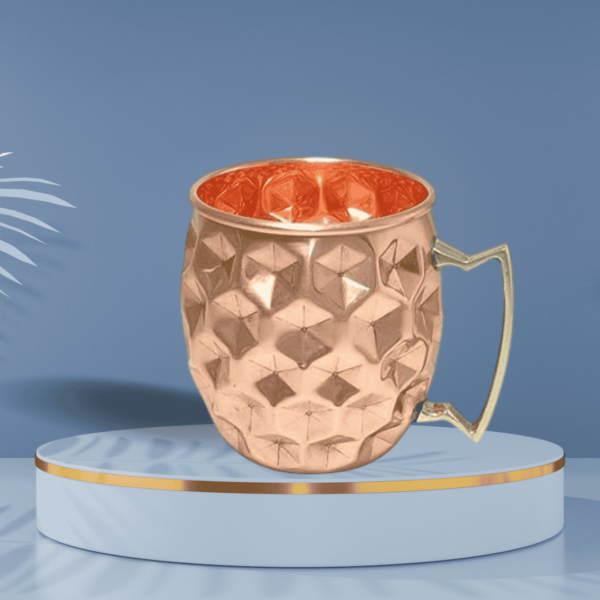 Latest Design Pure Copper Water Drinking Mug