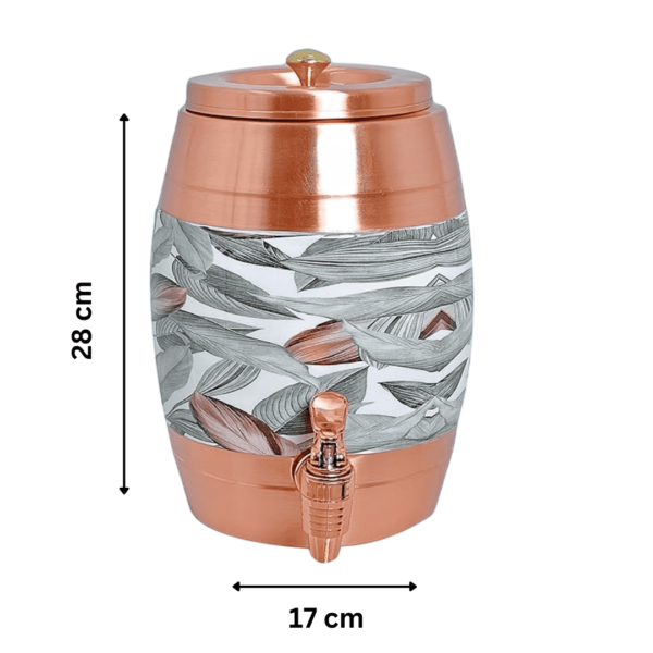 Pure Copper Water Matka 5 Liter