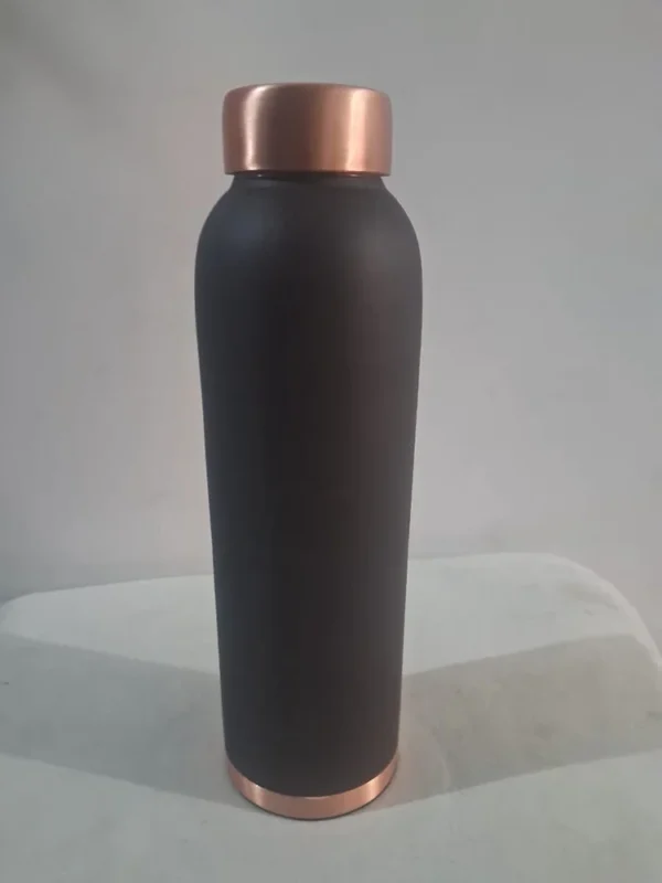 Brown Copper Water Bottle Matt Finished