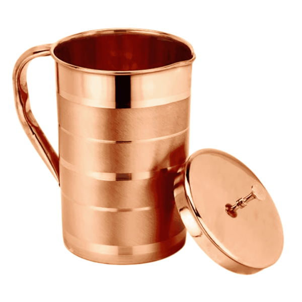 Copper Water Jug for Drinking Water 2 Litre | Best Copper Pitcher Water Storage